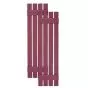 Custom Open Board & Batten Vinyl Shutters w/ Common Style