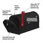 7 1/2"W x 9 1/2"H x 20 1/2"D, Heavy Duty Rural Mailbox