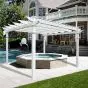 12 x 12 ft. Regency Pergola, White Vinyl