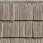 10"W x 62 1/2"L Exposure, Vinyl Staggered Split Shakes, (23 Panels/Ctn. = 100 Sq. Feet)