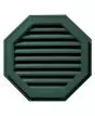 32"W x 32"H Octagon Gable Vent Louver, 110 Sq. Inch Vent Area