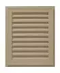 12"W x 18"H Classic Rectangle Gable Vent Louver, 49 Sq. Inch Vent Area