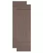 14" Standard Closed Board & Batten Vinyl Shutters w/ Common Style