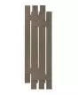 12" Standard Open Board & Batten Vinyl Shutters w/ Common Style