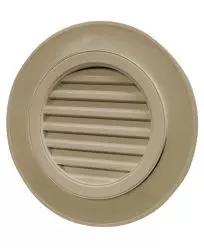 28"W x 28"H Round Gable Vent Louver