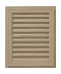 18"W x 24"H Classic Rectangle Gable Vent Louver, 63 Sq. Inch Vent Area