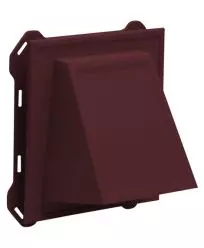 4" Hooded Vent with 8" Aluminum Tube