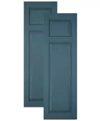 Portland Style, Atlantic Architectural Raised Panel Offset Top Mullion