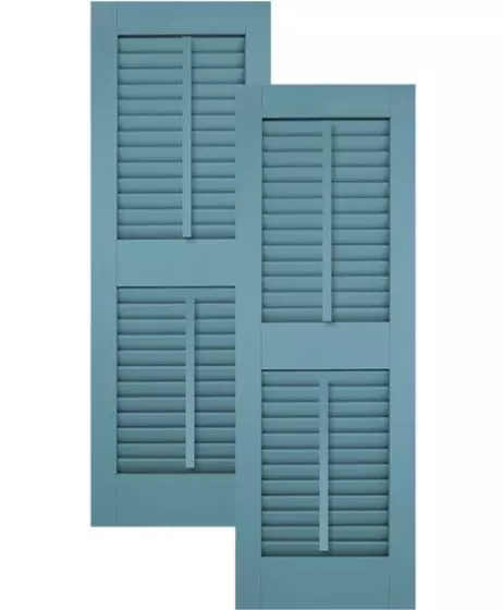 Wilmington Style, Atlantic Architectural Louver, Faux Tilt Rod