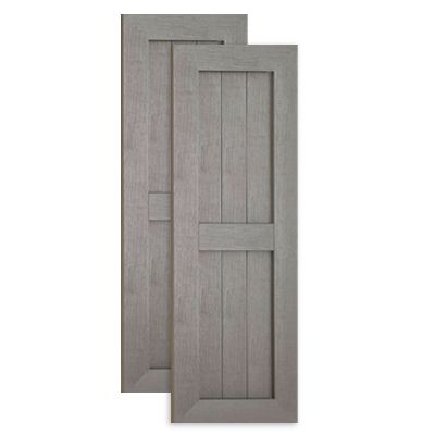 Vinyl Country Style Shutters