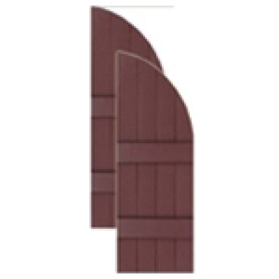 Vinyl Arch Top Shutters