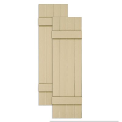 Vinyl Board n' Batten Shutters