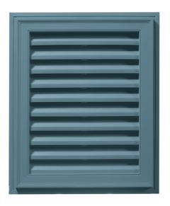 12"W x 12"H Square Gable Vent Louver, 38 Sq. Inch Vent Area