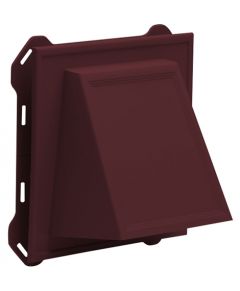 4" Hooded Vent with 8" Aluminum Tube