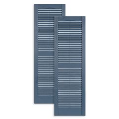 Standard Louver Vinyl Shutters