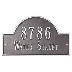 Whitehall Arch Marker Standard Address Plaque