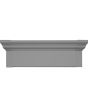 37 5/8"W x 9"H Flat Panel Crosshead, Fade-Resistant Vinyl