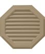 18"W x 18"H Octagon Gable Vent Louver, 26 Sq. Inch Vent Area