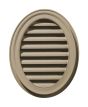 21"W x 27"H Oval Gable Vent Louver, 57 Sq. Inch Vent Area