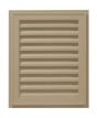18"W x 24"H Classic Rectangle Gable Vent Louver, 63 Sq. Inch Vent Area