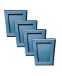 4"W x 4 1/2"H Gable Vent Keystone, (4/pack)