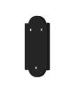 Pintel Shim, 1/4" Thick & Stackable, Black Polyamide Plastic