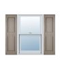 MID-AMERICA Standard Size Premium Williamsburg Double Panel Shutters, w/Installation Shutter-Lok's