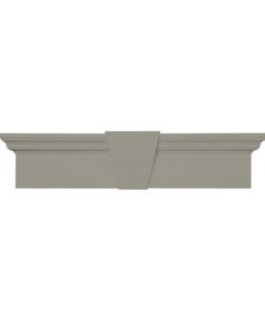 37 5/8"W x 6"H Flat Panel Crosshead, Fade-Resistant Vinyl