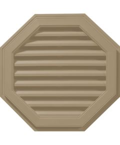 18"W x 18"H Octagon Gable Vent Louver, 26 Sq. Inch Vent Area
