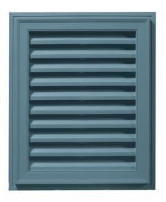 12"W x 12"H Square Gable Vent Louver, 38 Sq. Inch Vent Area