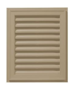 20"W x 30"H Classic Rectangle Gable Vent Louver, 97 Sq. Inch Vent Area