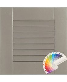 Composite Louver Style Wood Shutter Sample