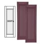 Custom Vinyl Raised Panel Shutters w/ Full Panel