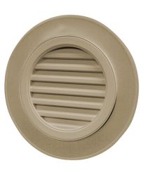 28"W x 28"H Round Gable Vent Louver