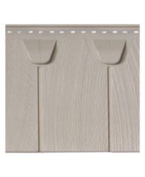 6"W x 60"L Transitional Sawn Cedar Shingle Finish, (10 panels)