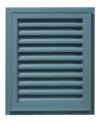 12"W x 12"H Square Gable Vent Louver, 38 Sq. Inch Vent Area