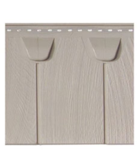 6"W x 60"L Transitional Sawn Cedar Shingle Finish, (10 panels)