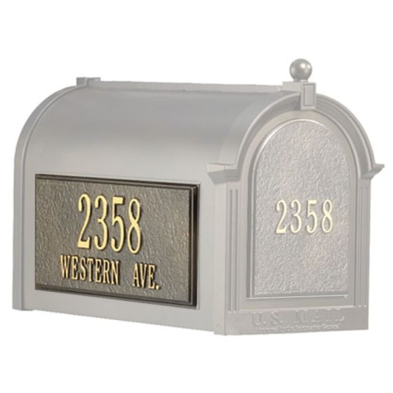 Whitehall Products Personalized Mailbox Side Panel