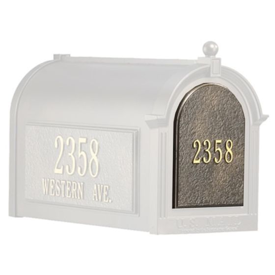 Whitehall Products Personalized Mailbox Door Plaque