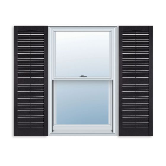 Standard Louver Vinyl Shutters