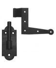 6" L-Hinge and Pintel w/ 2 1/4" Offset